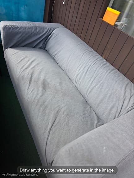 klippan. ikea soffa