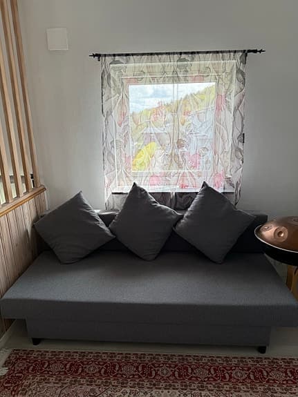 Bäddsoffa med madrass