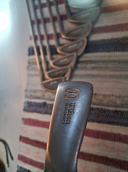 Wilson golfklubbor järnset, högerfattning