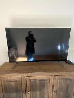 Samsung 55 tum TV svart