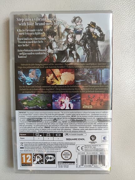Bravely Default II till Nintendo Switch sprillans nytt