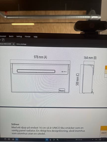 Unico Air - ac för sovrum eller vardagsrum utan ute del.