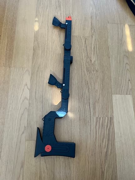 Svart VR gevär tillbehör