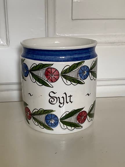 Stor Rörstrand porslinsburk Dalom ”Sylt” Marianne Westman