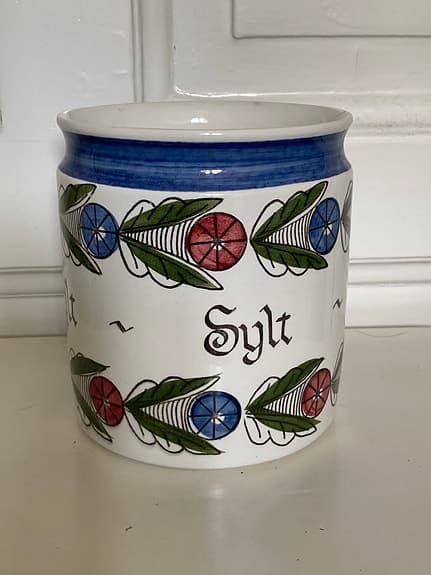 Stor Rörstrand porslinsburk Dalom ”Sylt” Marianne Westman