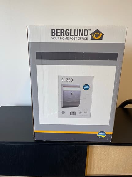 Berglund SL250 postlåda galvaniserad