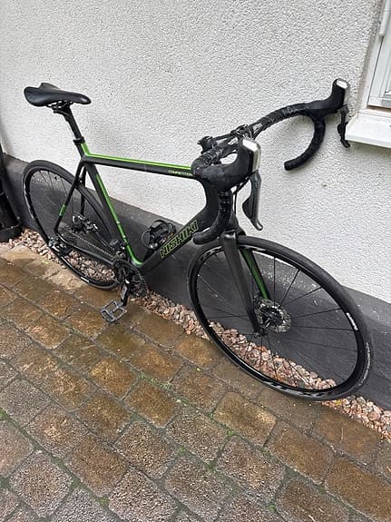 Nishiki competition landsvägscykel XL 28" herr svart/grön