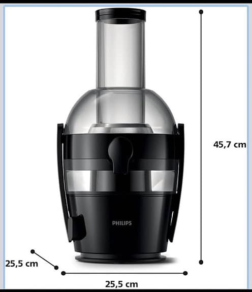 Philips juicepress svart