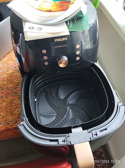 Philips Premium HD986X airfryer svart