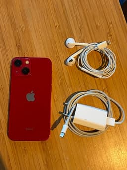 iPhone 13 mini 128 GB röd