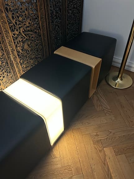 Unik lounge / hall soffa/bänk Johansons Design