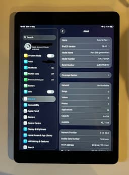 iPad 9th gen. Wi-Fi+SIM