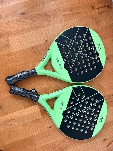 EXANI padelracket grön/svart - 2 delar
