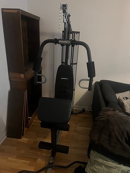 Marcy multigym hemmagym svart