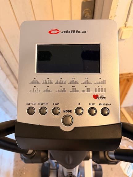 Abilica crosstrainer röd/silver