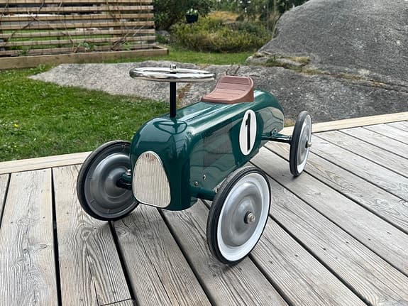 Mini Speeders Gåbil retro grön