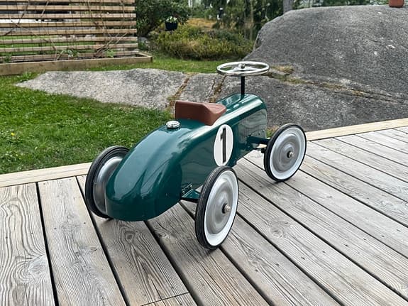 Mini Speeders Gåbil retro grön