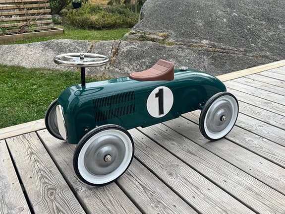 Mini Speeders Gåbil retro grön