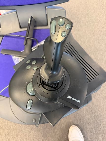 Microsoft joystick spelkontroll