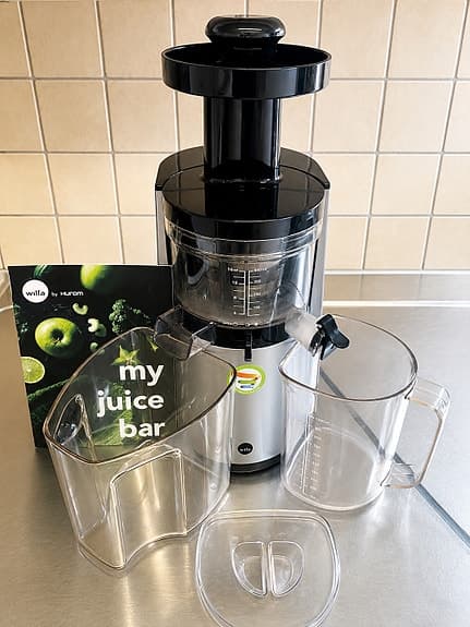 Wilfa My Juice Bar slowjuicer svart/silver frakt finns begagnad