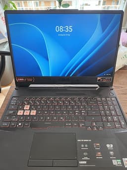 Asus TUF Gaming gaminglaptop 15" med RTX 3060