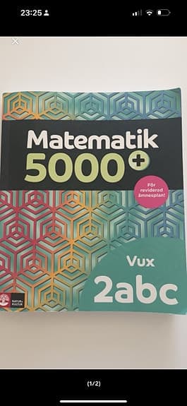 Matematik 5000+ 2abc Vux lärobok i matematik och statistik