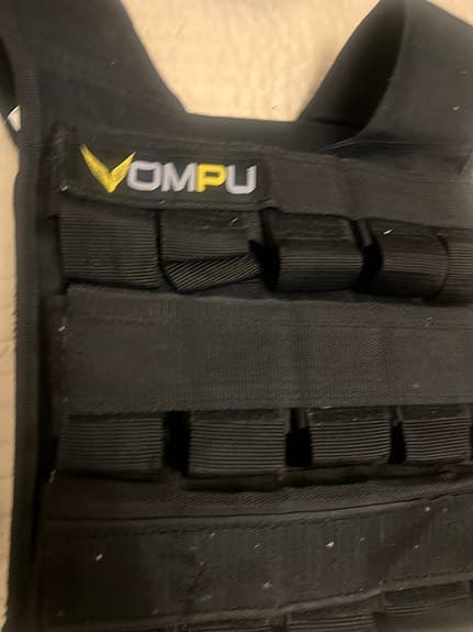 OMPU viktväst 30kg  svart