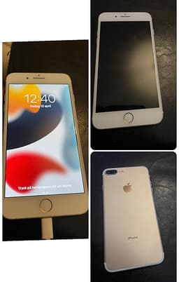 iPhone 7 Plus 256 GB jätte fint skick 89% batteri hälsa