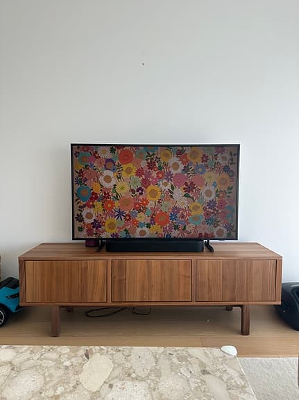 IKEA tv-möbel valnötsfaner Stockholm
