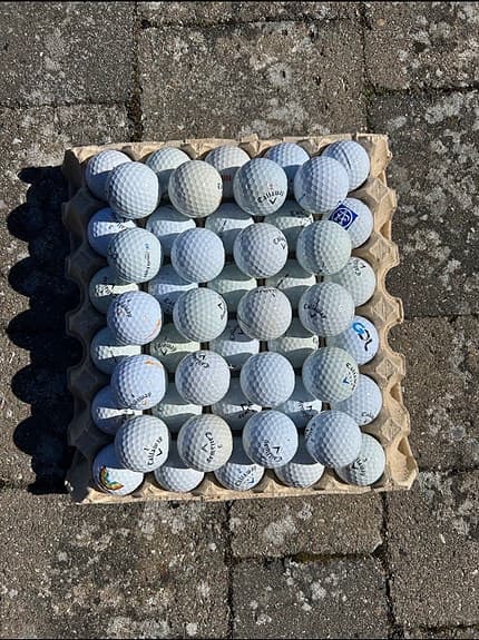 50 st Callaway Mix Golfbollar A-B klass