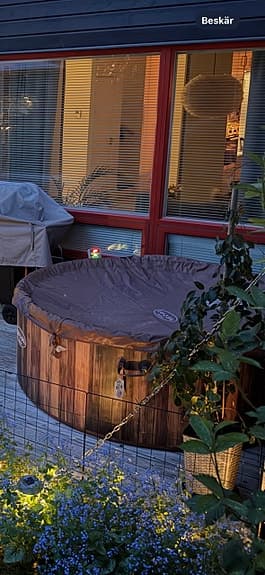 Bestway Lay‑Z‑Spa Helsinki AirJet Plus uppblåsbart spabad