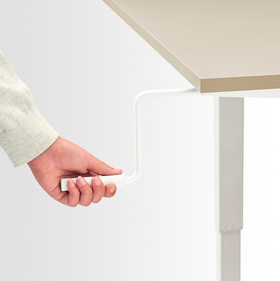 IKEA TROTTEN Skrivbord sitt/stå (160x80 cm) – Nyskick!