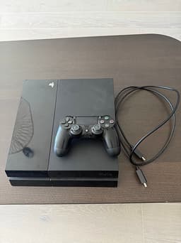 Sony Playstation 4 spelkonsol svart