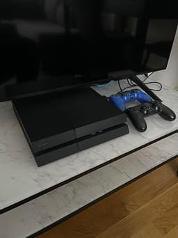 Sony Playstation 4 spelkonsol svart