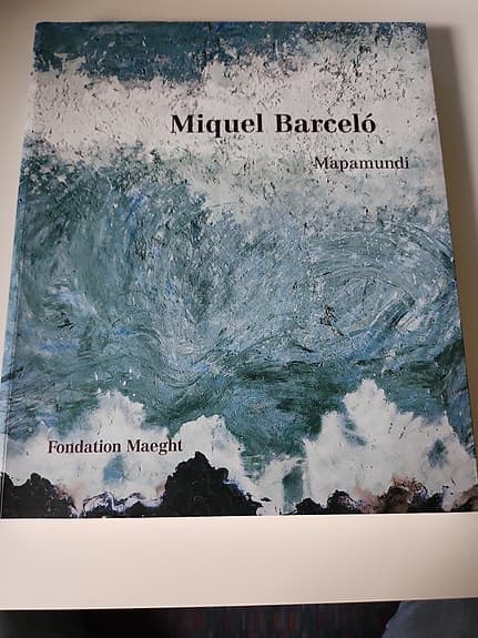 Miquel Barceló bok Mapamundi