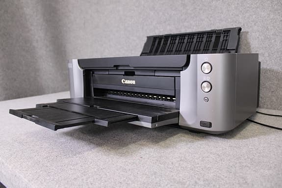 Rubrik: Canon PIXMA PRO-100S – Proffsskrivare för A3+ i nyskick