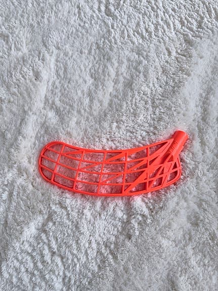 Unihoc Unilite PE innebandyblad orange