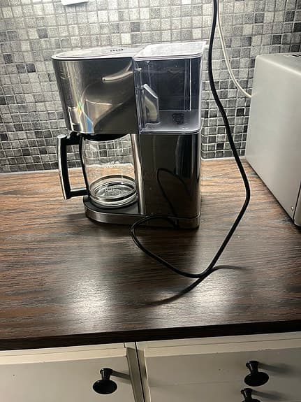 Russell Hobbs kaffebryggare med glaskanna och timer