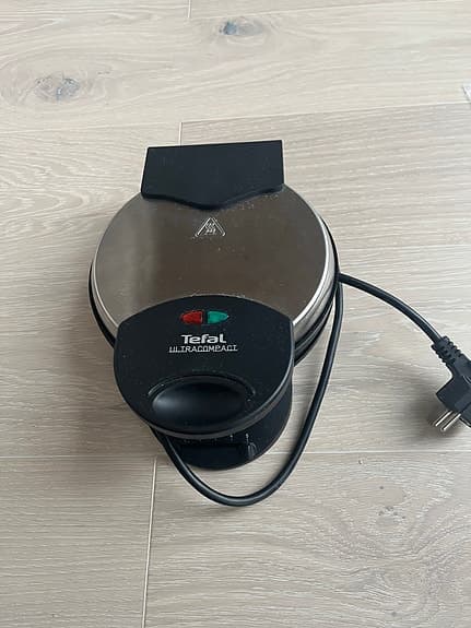 Tefal våffeljärn hjärtformad