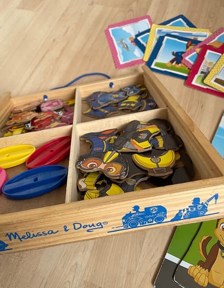 Melissa & Doug träpussel Paw Patrol och robotar
