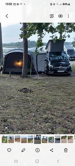 Wolfburg 450 air tält till campingvan går även att ha fristående