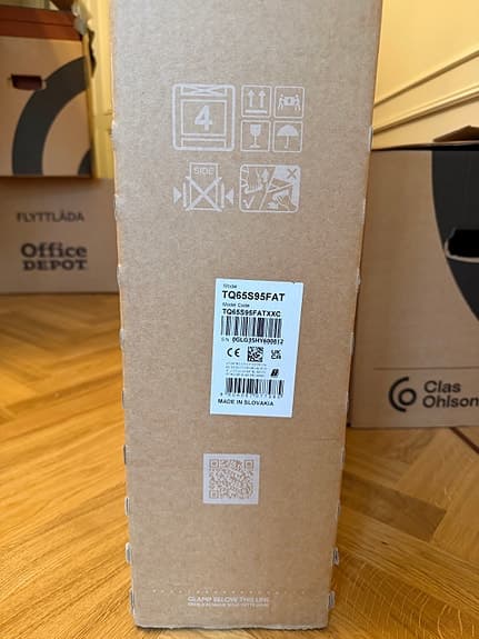 Samsung OLED S95F 65” - ny och oöppnad