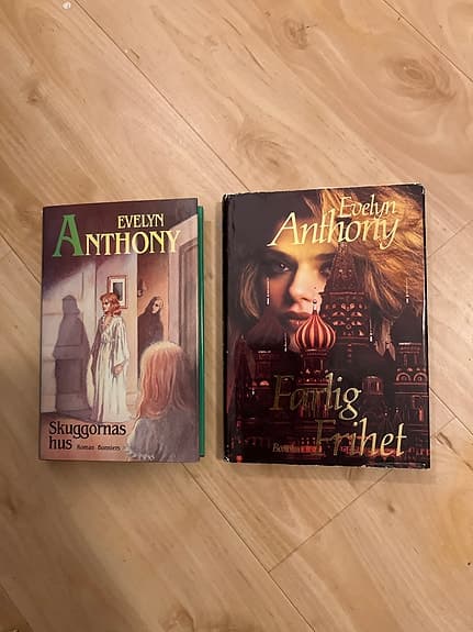Evelyn Anthony – 10 böcker romaner
