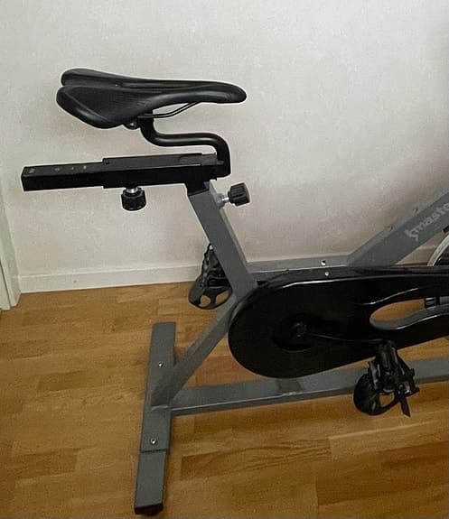 Spinningcykel Master grå/svart