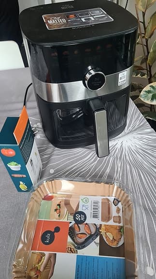 Chef Matteo DuoHeat II Airfryer 8L – Helt ny & oanvänd