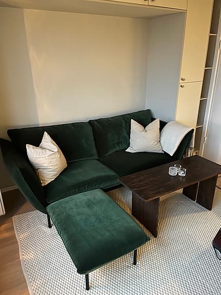 SITS soffa - Green Velvet