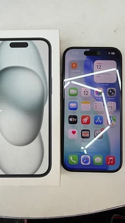 iPhone 15 ,5G. 128 GB svartfärg nyskick olåst