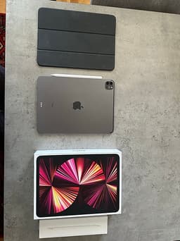 Apple iPad Pro surfplatta 11 tum 128 GB grå