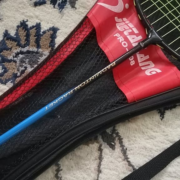 Helt Nya Badmintonracketar Med Fodral
