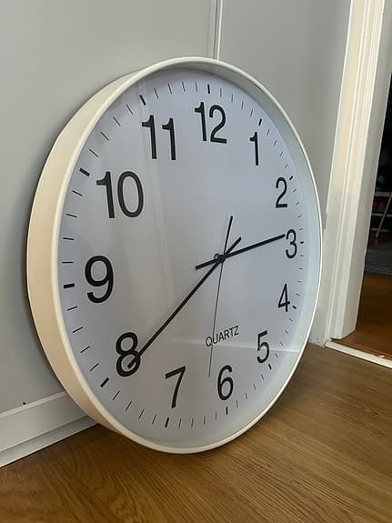 Väggklocka 50 cm